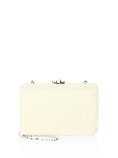 Judith Leiber - Slim Slide Crystal Clutch