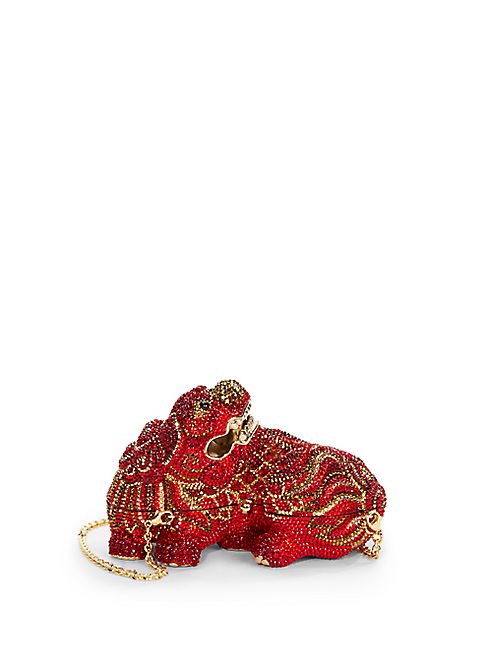 Judith Leiber - Foo Dog Jeweled Minaudiere