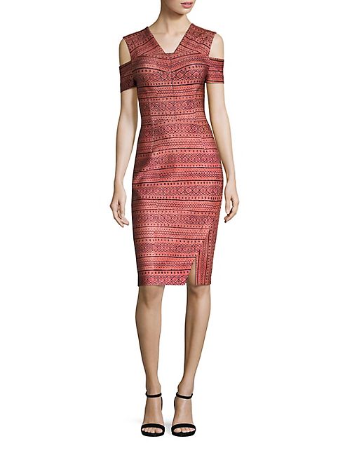 Yigal Azrouel - Striped Cotton-Blend Dress