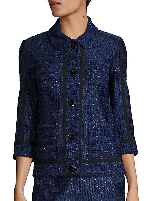 St. John - Sequin Embellished Jacket