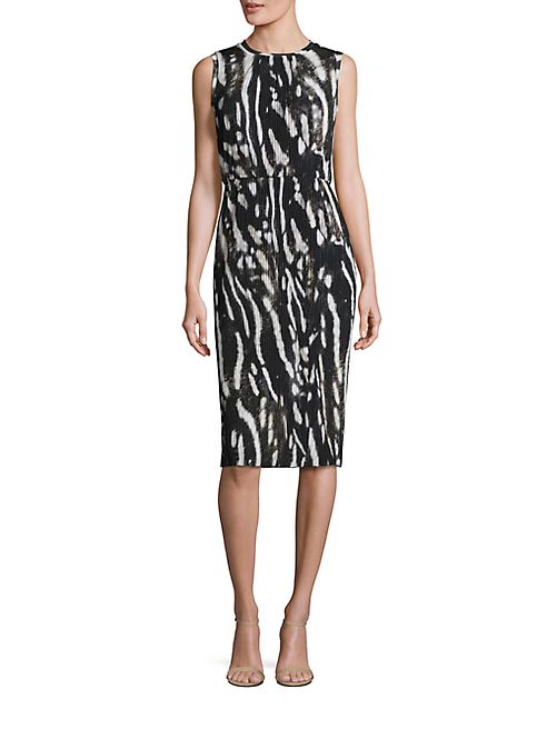 Max Mara - Nespola Printed Jersey Dress