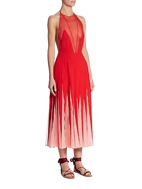 Valentino - Backless Halter Dress