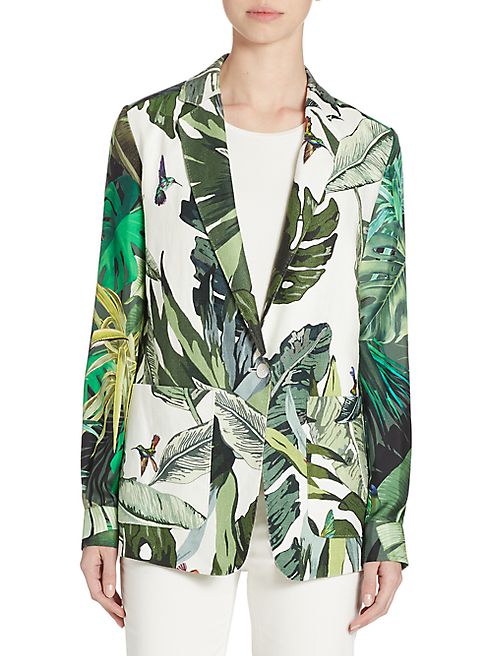 Max Mara - Ghirba Tropical Printed Jacket