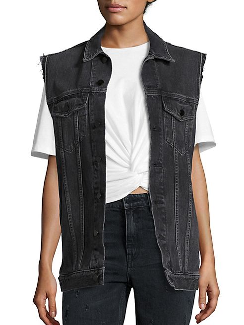 Alexander Wang - Daze Faded Denim Vest