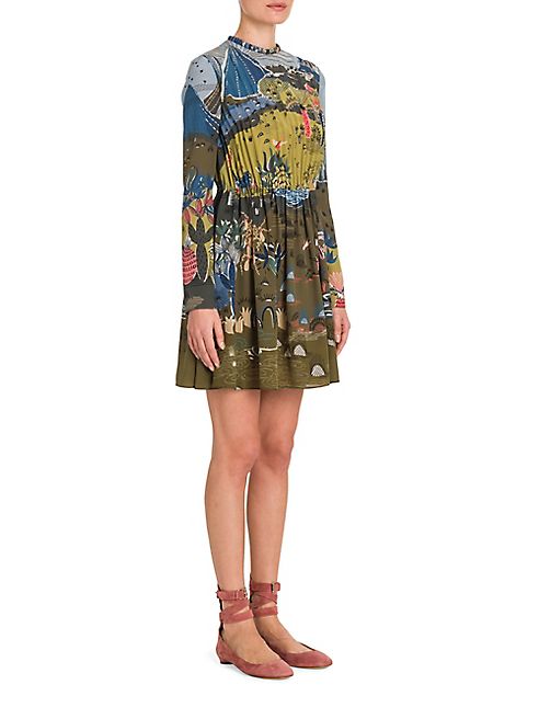 Valentino - Garden Silk Dress