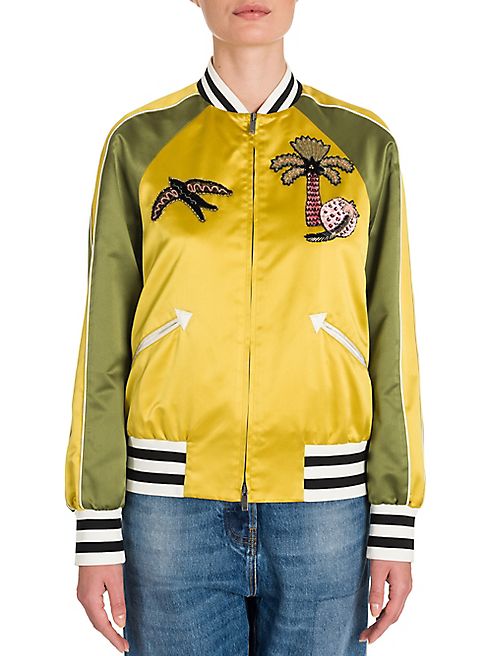 Valentino - Garden Of Delight Bomber Jacket