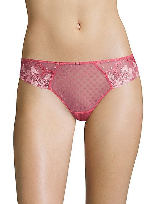 Aubade - Wandering Love Embroidered Thong