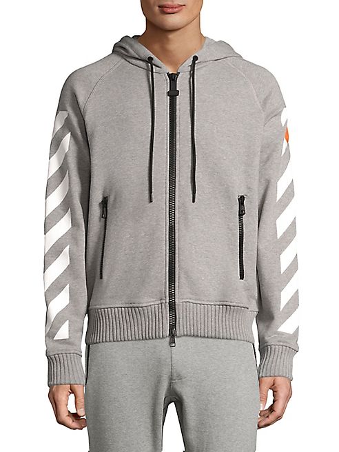 Moncler O - Maglia Graphic Cardigan Hoodie