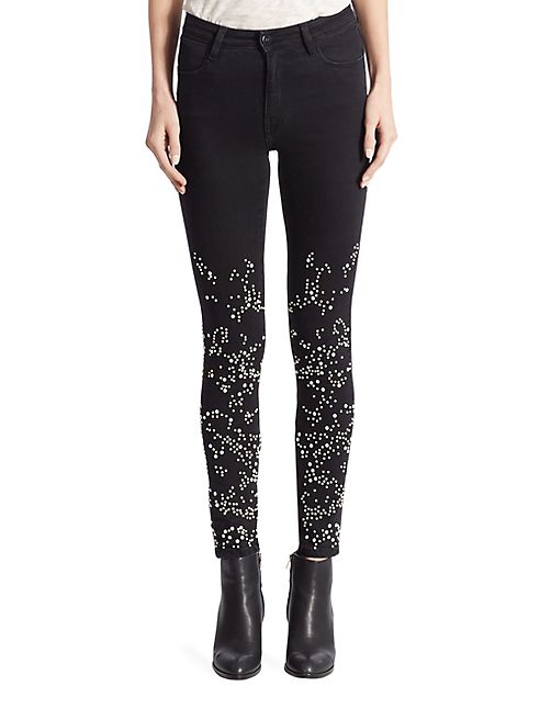 Brockenbow - Reina Embellished Skinny Jeans