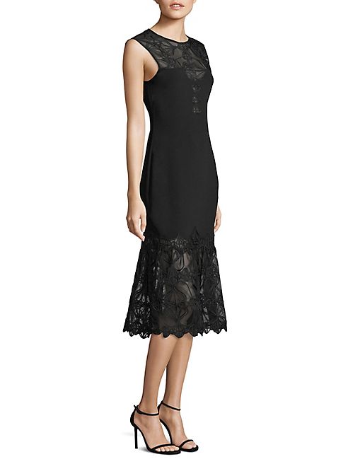 Jonathan Simkhai - Corded Mesh Trumpet Dress