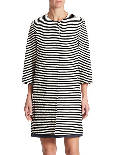 Max Mara - Brera Striped Duster Coat