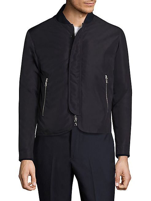 Officine Generale - Zip-Front Bomber Jacket