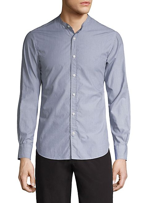 Officine Generale - Gaspard Striped Poplin Shirt