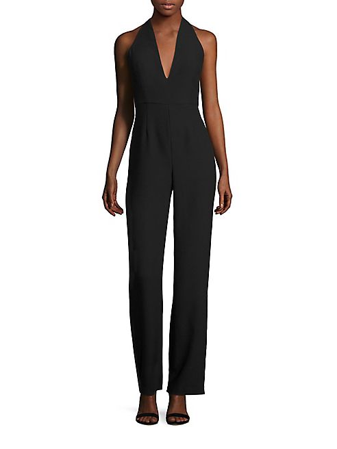 Scripted - Halter Jumpsuit