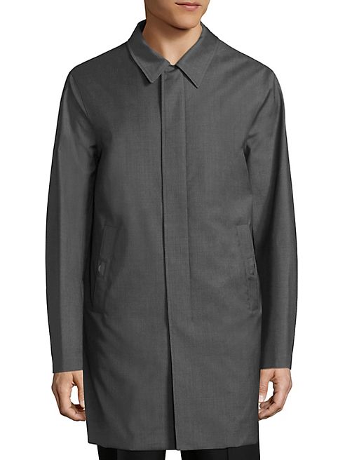 Pal Zileri - Solid Cotton Knit Coat