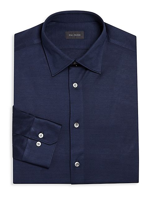 Pal Zileri - Regular-Fit Cotton Dress Shirt