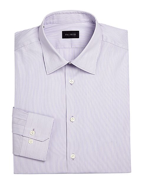 Pal Zileri - Striped Slim-Fit Dress Shirt