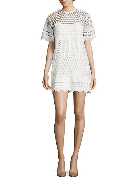 KENDALL + KYLIE - Crochet A-Line Dress