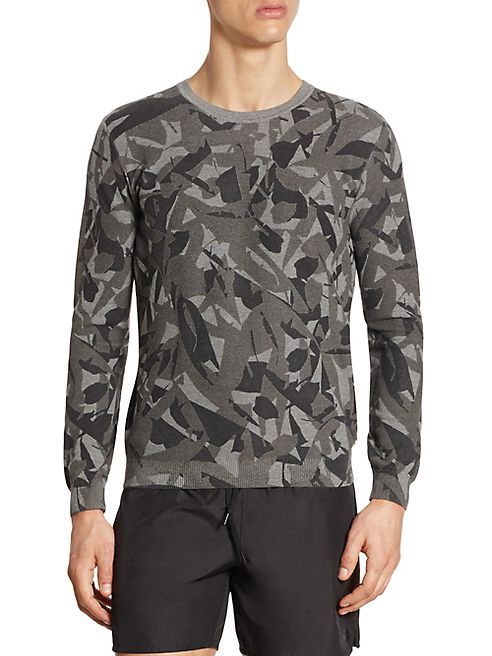 Z Zegna - Camouflage-Print Sweatshirt