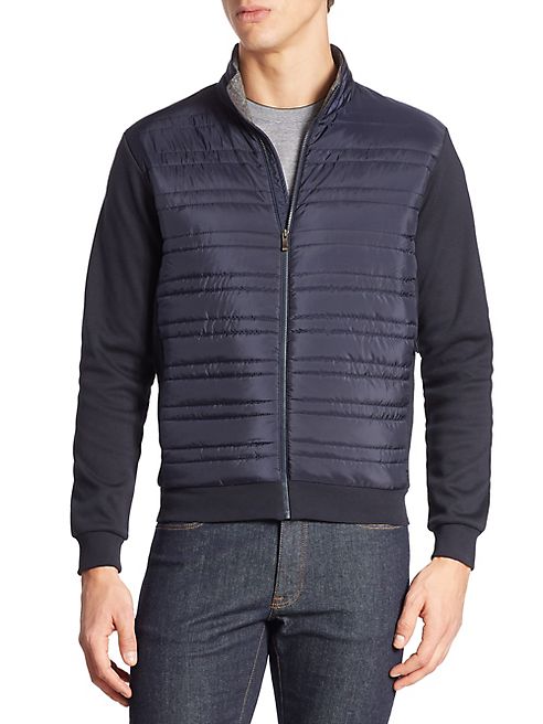 Z Zegna - Quilted Soft Fleece Jacket