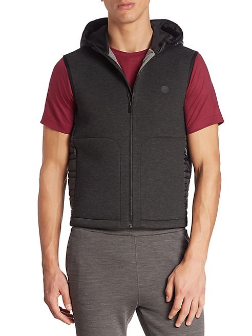 Z Zegna - Neoprene Mesh Hooded Vest