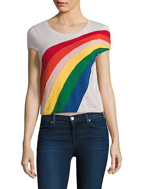 Alice + Olivia - Ester Rainbow Pullover