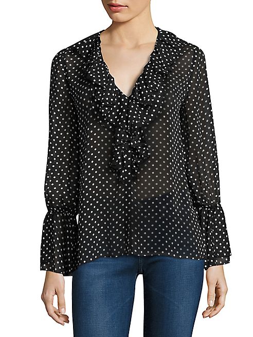 Alice + Olivia - Elliot Ruffle Blouse