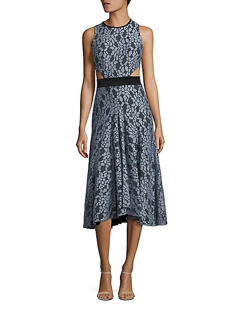 Alexis - Maile Lace Cutout Midi Dress