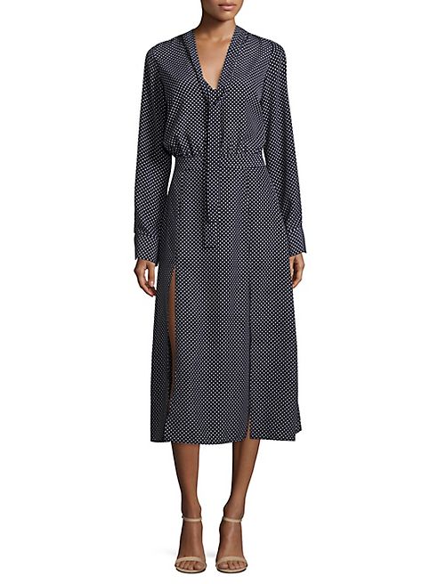 Alexis - Noelle Silk Dot Dress