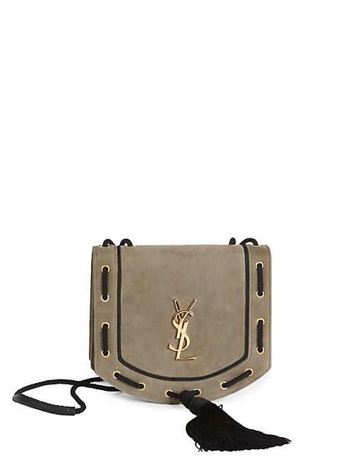 Saint Laurent - Medium Fetish Suede Satchel