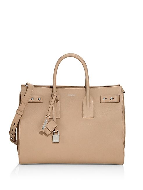 Saint Laurent - Medium Soft Sac De Jour Leather Tote