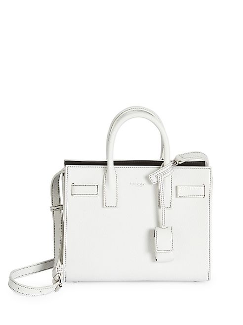 Saint Laurent - Nano Sac De Jour Leather Tote