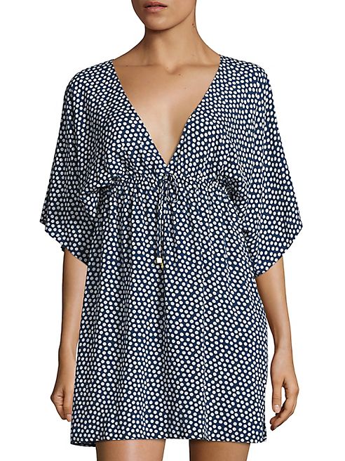 Tory Burch - Nautical Dotted Beach Dress