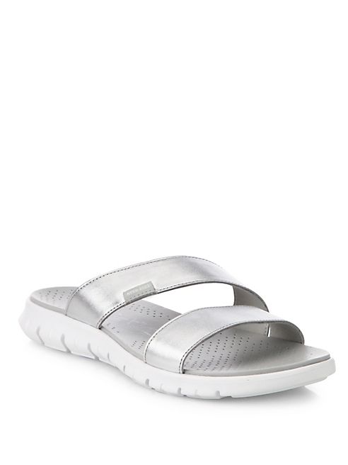 Cole Haan - Zerø Grand Metallic Leather Slides