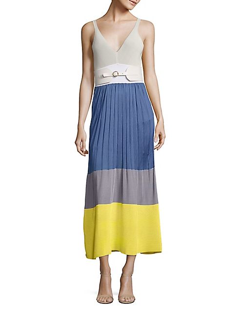 Agnona - Knit Colorblock Dress