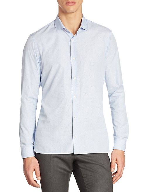 Z Zegna - Micro Dotted Shirt