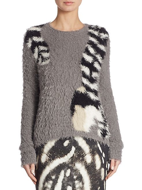 Max Mara - Furetto Zebra Printed Sweater