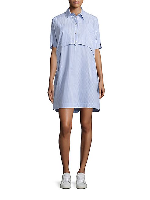 Opening Ceremony - Cotton Elliptical Hem Dress