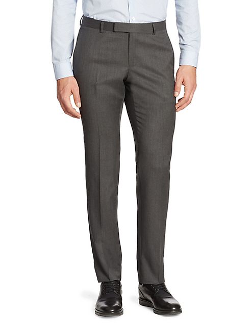 Z Zegna - Regular-Fit Wool Trousers