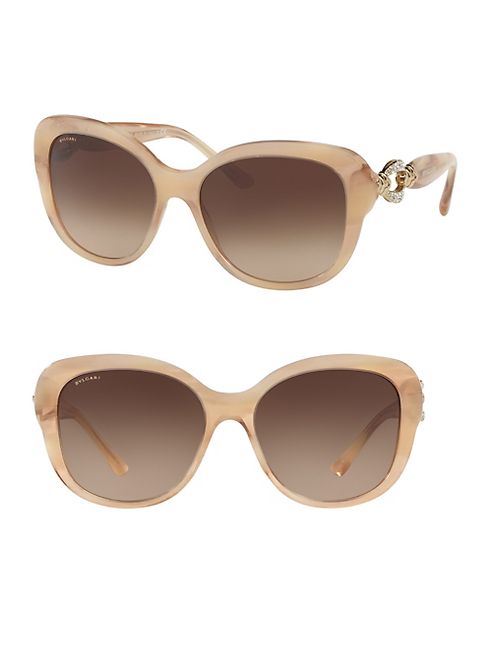 BVLGARI - 57MM Square Sunglasses