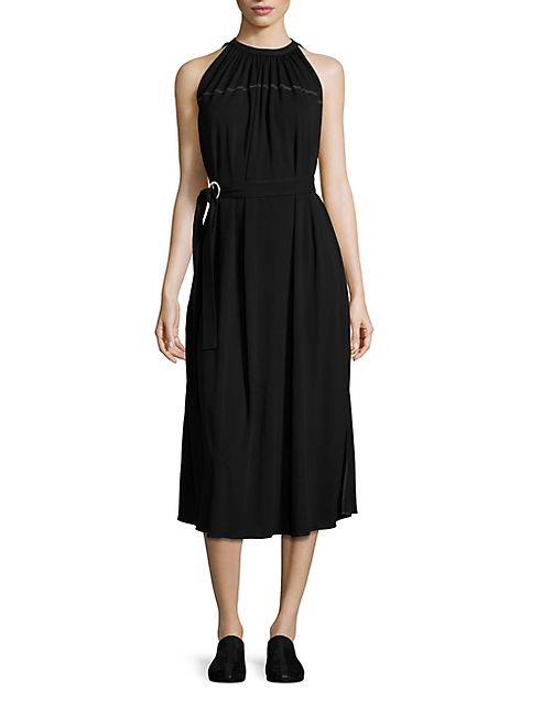 Helmut Lang - Gathered Halter Dress