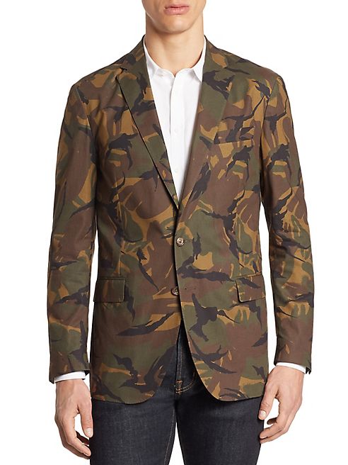 Polo Ralph Lauren - Morgan Slim-Fit Camo Cotton Sportcoat