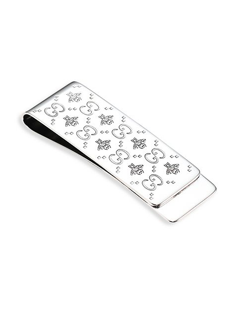 Gucci - Sterling Silver Bees Money Clip