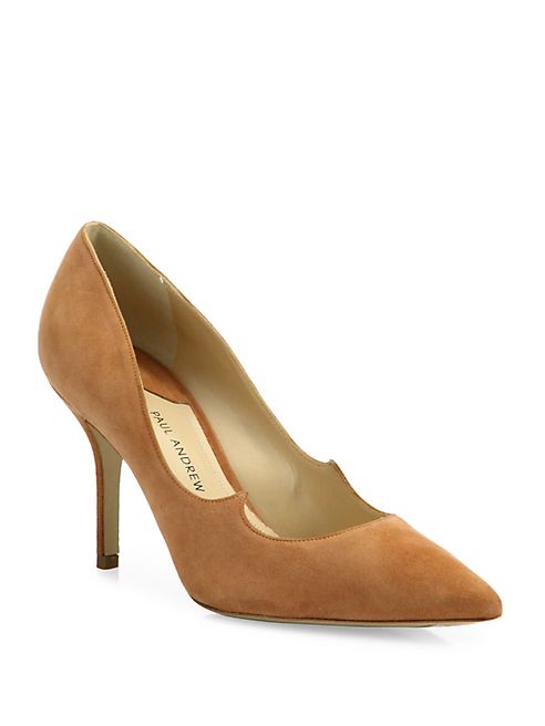 Paul Andrew - Kimura Suede Point Toe Pumps