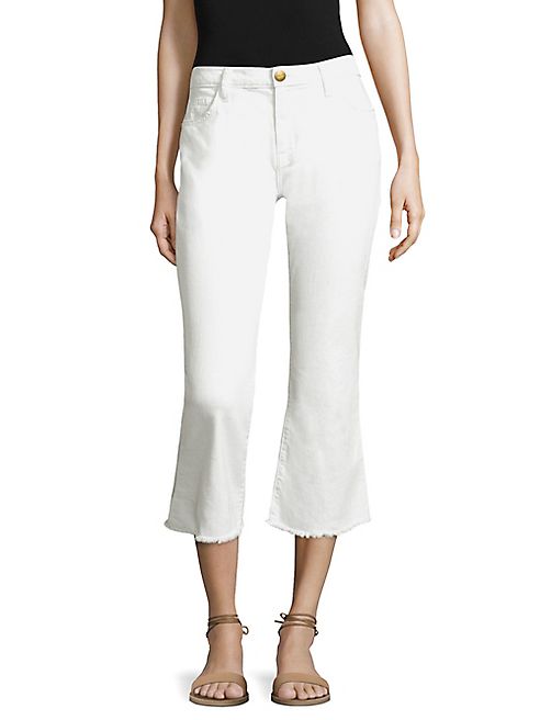 Current/Elliott - Cropped Flip Flop Cropped Jeans