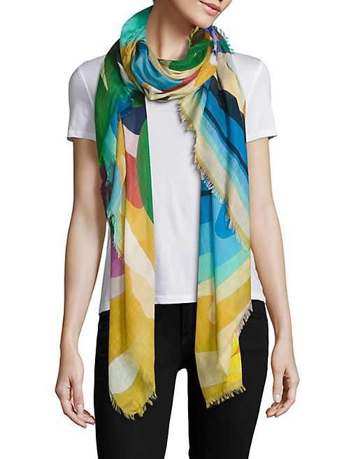 Franco Ferrari - Parrot/Surf Silk & Modal Scarf