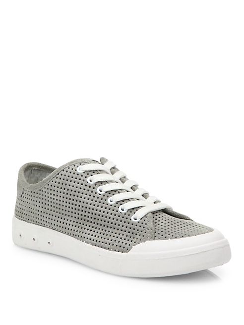 Rag & Bone - Standard Issue Perforated Leather Sneakers