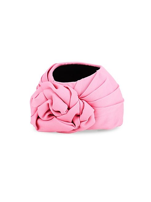 Gucci - Silk & Wool Rosette Headband