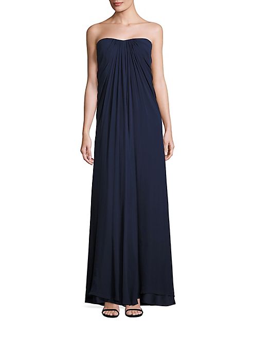 Aidan Mattox - Silk Drape Gown