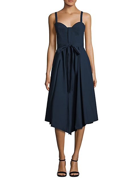 MILLY - Bustier Midi Dress